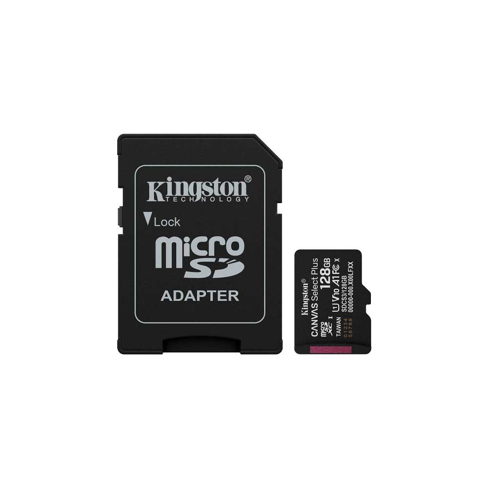 fastrax_128254_6a40cc0275b31.jpg MEMORIA MICRO SD KINGSTON 128GB CANVAS SELECT PLUS SDCS3/128GB 150/- - Imagen 1