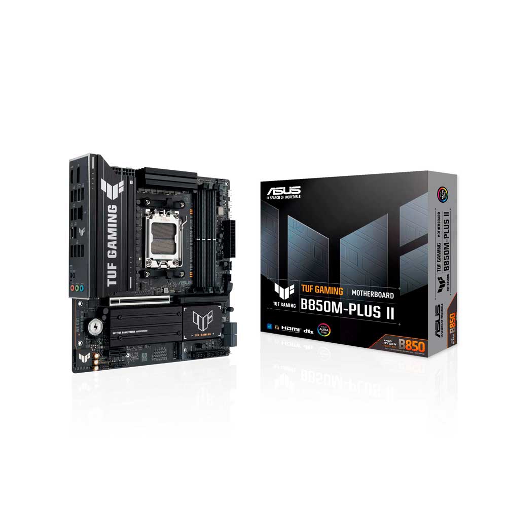 fastrax_134958_6a28753bb3c41.jpg PLACA MADRE ASUS AM5 TUF GAMING B850M-PLUS II DDR5 ASUS S/R/HDMI/DP/3M2/USB3.2/MATX - Imagen 1