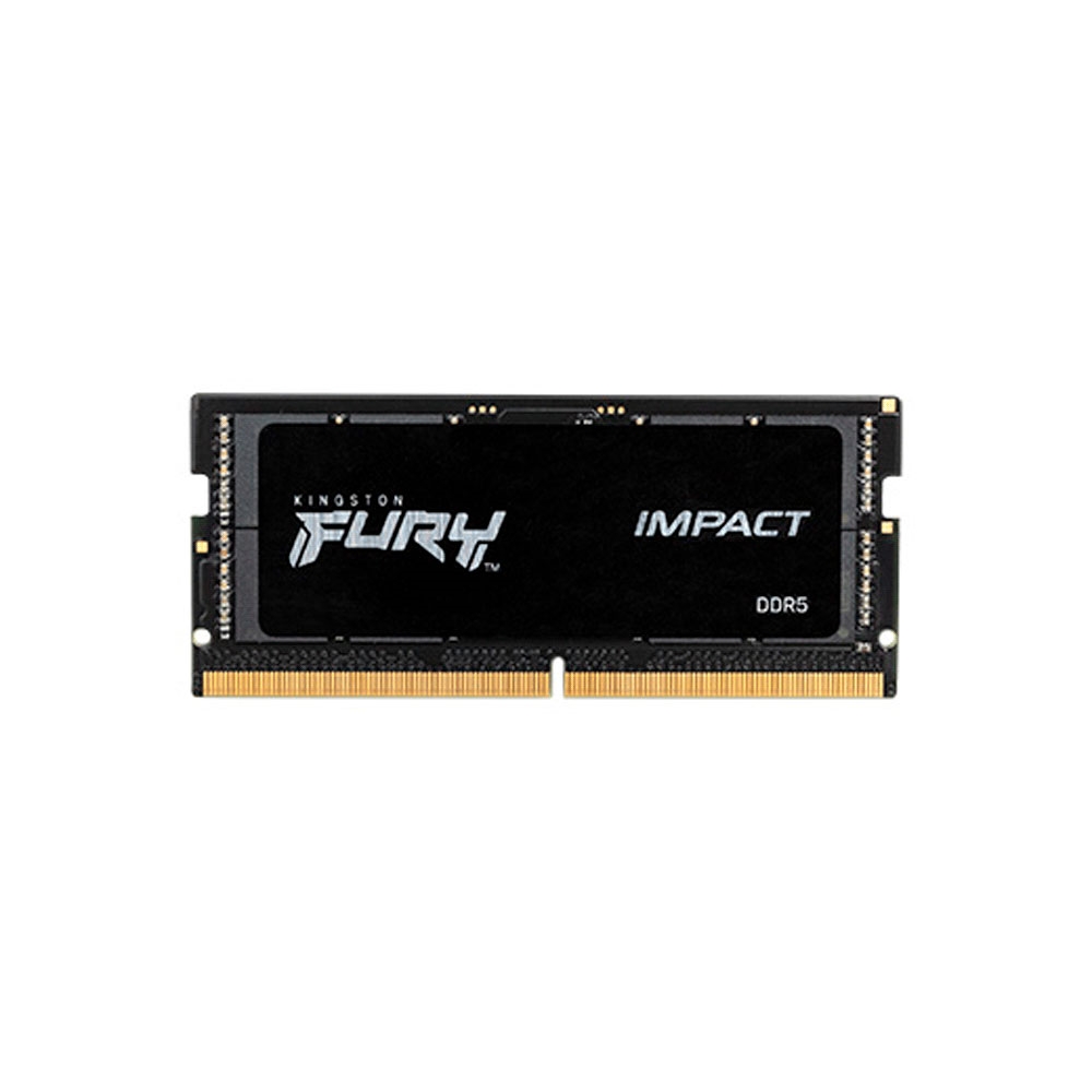fastrax_92050_6a305f67346c4.jpg MEMORIA RAM P/NB DDR5 8GB 4800 KINGSTON FURY IMPACT BK KF548S38IB-8 XMP - Imagen 1
