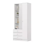ROPERO 2PUERTAS C/ESPEJO DOHA D332 HENN BC