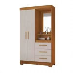 ROPERO 2 PUERTAS 3 CAJONES NT6020 NOT FRE TRE/OW