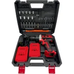 KIT TALADRO INALAMBRICO DE IMPACTO NAPPO 28 PCS NHK-216