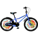 BICI CALOI NITRO 20 AZUL/ROJO - Imagen 2
