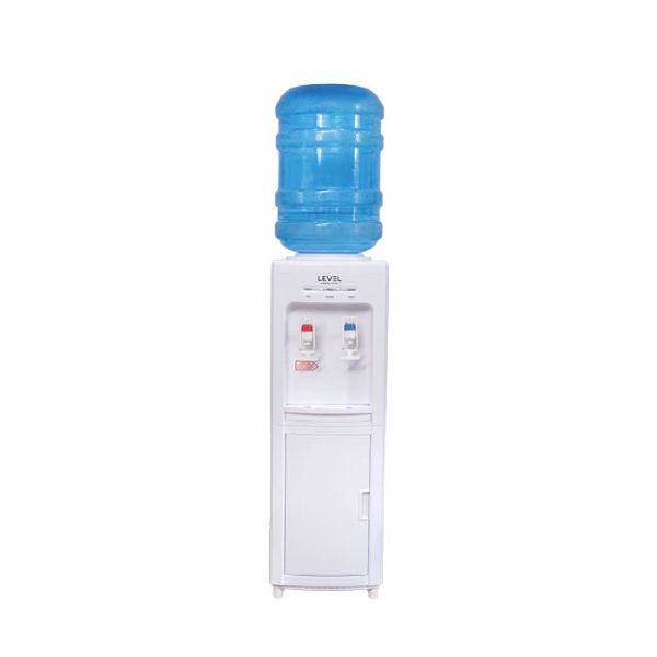 600__600__927f9c-LVD-001-1 BEBEDERO DE PIE LEVEL LVD-001 FRÍO/CALIENTE CON COMPRESOR BLANCO - Imagen 1