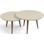CONJUNTO MESAS CENTRO LUNA OW