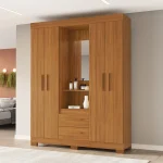ROPERO 4 PUERTAS NT6055 CAPELINHA NOT FREIJO - Imagen 3
