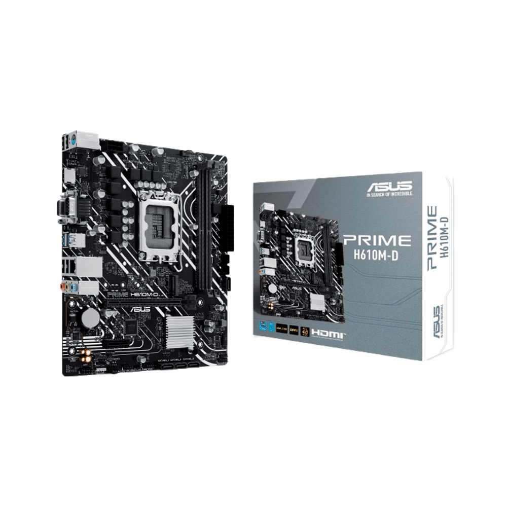 fastrax_102254_6a465819e6382.jpg PLACA MADRE ASUS 1700 PRIME H610M-D DDR5 V/S/R/HDMI/M2/COM/USB3.2/MATX - Imagen 1