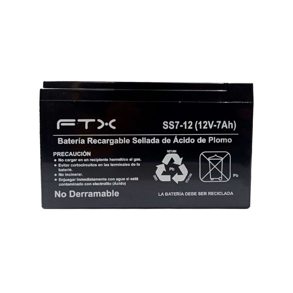 fastrax_105248_6a6d386f04978.jpg BATERIA RECARGABLE FTX 12V 7A SS7-12 - Imagen 1