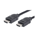 CABLE HDMI-HDMI 306119 4K@30HZ/ 3D/ HDMI MACHO A HDMI MACHO/ BLINDADO/ NEGRO/ 1,8 M BOLSA - Imagen 4