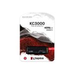 SSD M.2 NVME 4TB KINGSTON KC3000 SKC3000D/4096G 7000/7000 PCIE 4.0 - Imagen 3