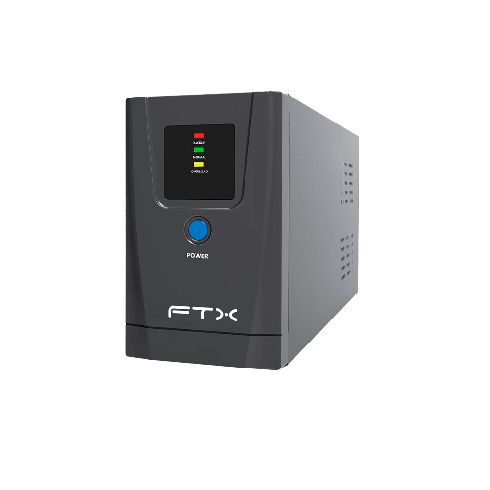 fastrax_105965_6a6d387634992.jpg UPS FTX 110V 600VA-BR 360W TOMADA BRASIL - Imagen 1
