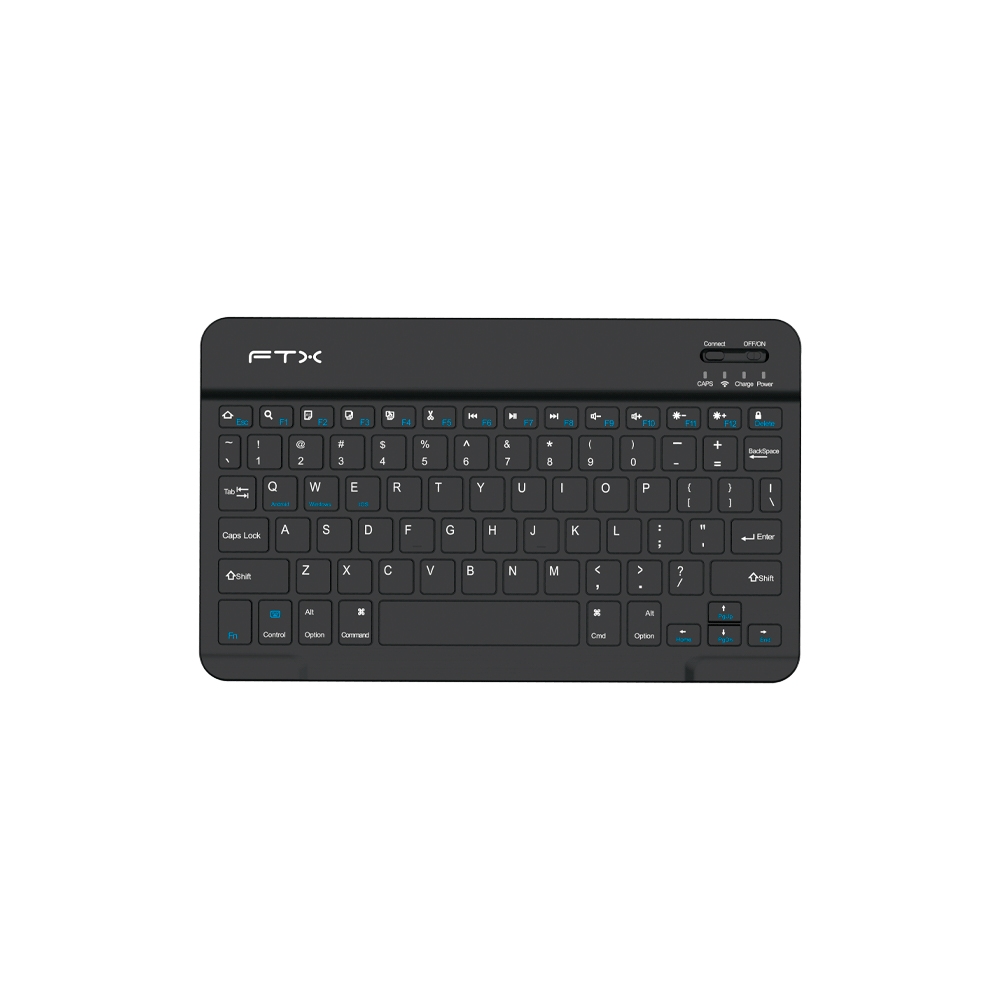 fastrax_106191_6a6d38a0dd425.jpg TECLADO FTX BLUETOOTH FTXB09 POR/NEGRO - Imagen 1