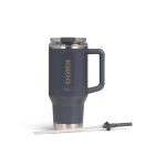 VASO TERMICO IGLOO 950ML  CARBONITE C/PAJITA 71222 - Imagen 4
