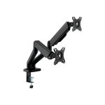SOPORTE PARA 2 MONITORES FTX FTX46-C024E 17" A 32" 9KG/ART/INC/GIR/ROT180°/NEGRO