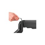 SOPORTE PARA 2 MONITORES FTX FTX46-C024E 17" A 32" 9KG/ART/INC/GIR/ROT180°/NEGRO - Imagen 4
