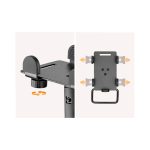 SOPORTE PARA PUNTO DE VENTA IMP/2MON/SCAN FTX FTX-02LD 17" A 32" 9KG/ART/ROT180°/GIRO - Imagen 5