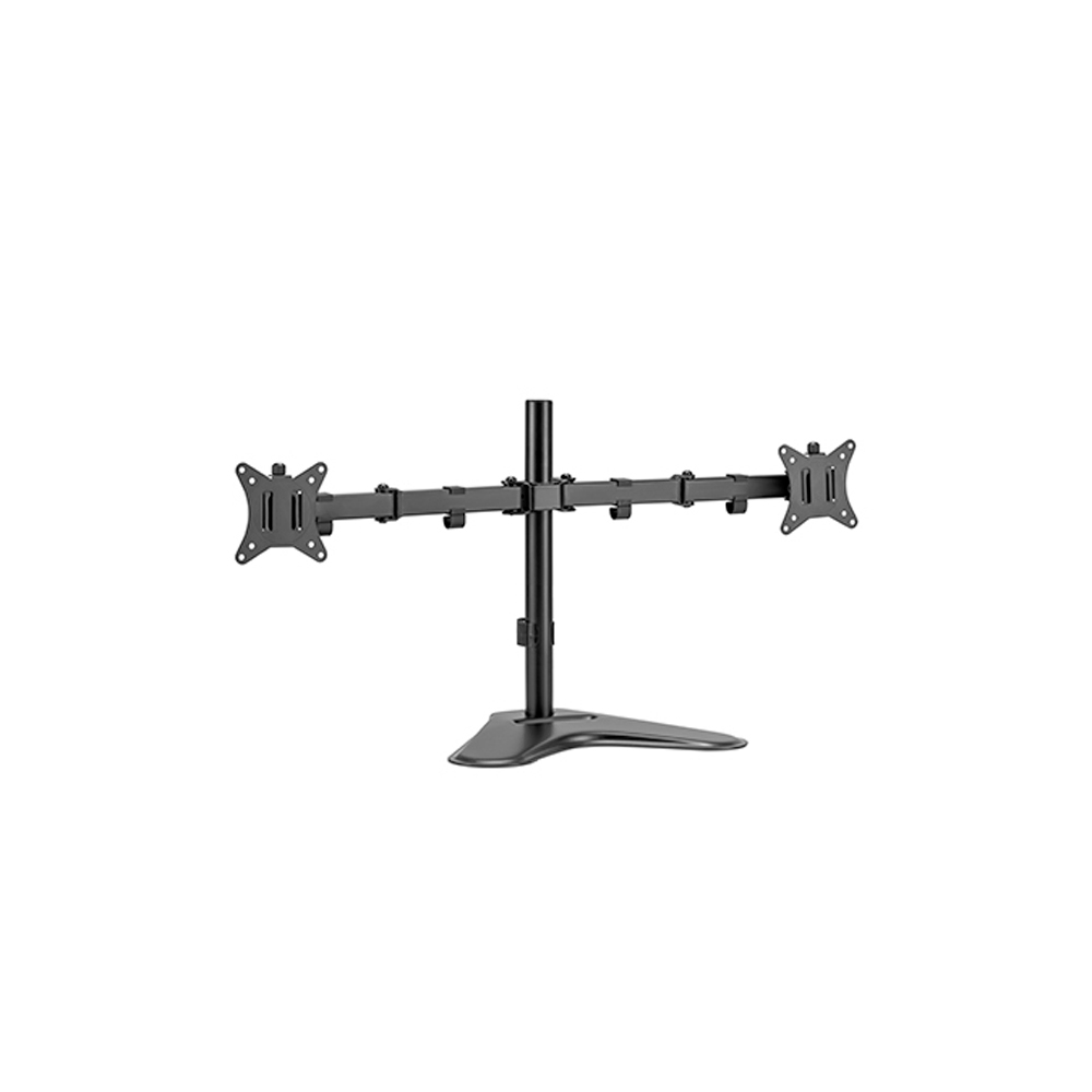 fastrax_110266_6a6d3942472bf.jpg SOPORTE PARA 2 MONITORES FTX FTX66-T024 17" A 32" 9KG/ART/INC45°/GIR90°/ROT180° - Imagen 1