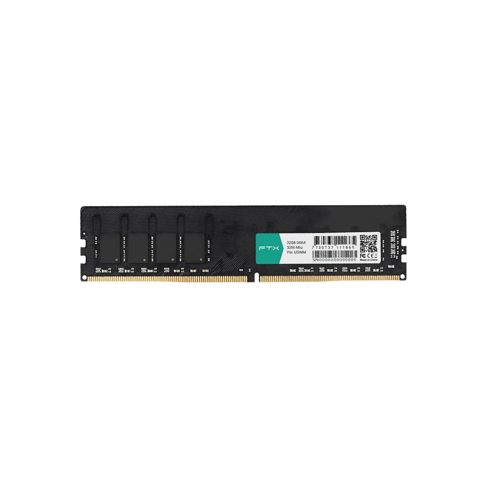 fastrax_111676_6a6d39afc3de6.jpg MEMORIA RAM DDR4 32GB 3200 FTX 111672 - Imagen 1