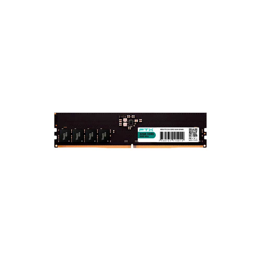 fastrax_115018_6a6d3a5940cad.jpg MEMORIA RAM DDR5 32GB 5600 FTX 115014 - Imagen 1