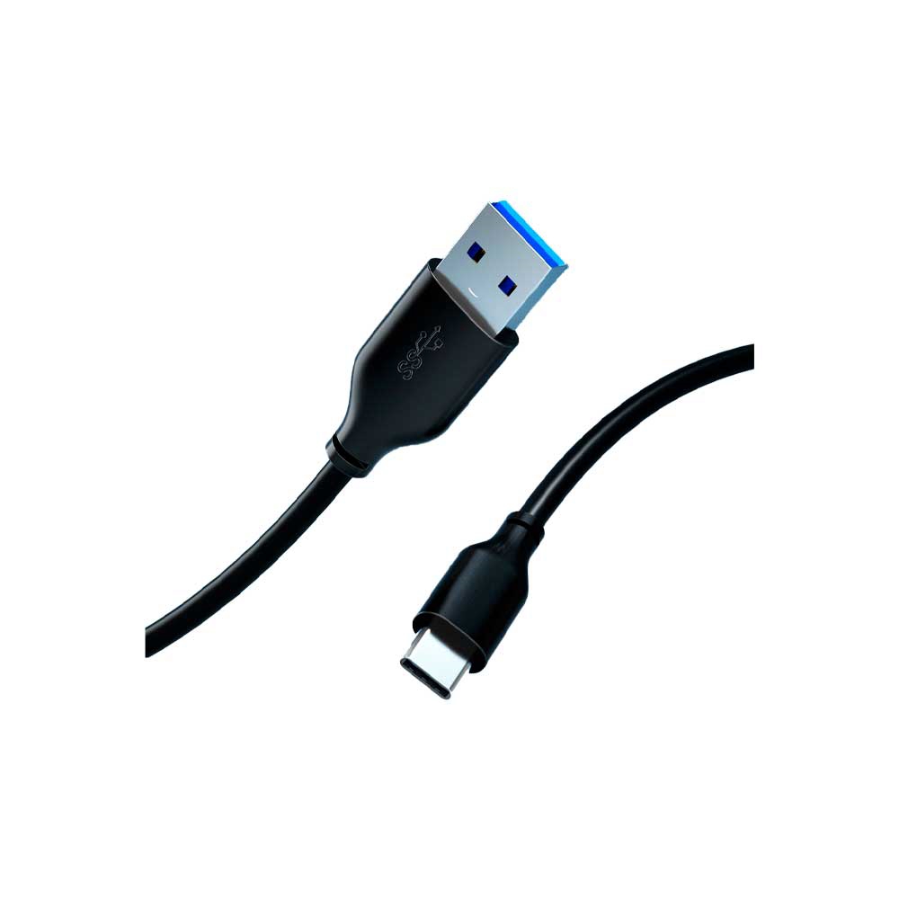 fastrax_115704_6a6ca1be8f6cb.jpg CABLE USB-A 3.0 - USB-C M/M 2M FTX-C160-U33-CMAMN-B2 5GBPS/5V/3A - Imagen 1