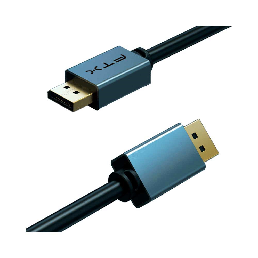 fastrax_115834_6a6d3aec10c7c.jpg CABLE DISPLAYPORT M/M 5M FTX-AV585-P01G-SG5 DP1.2/4K/120HZ/30AWG - Imagen 1