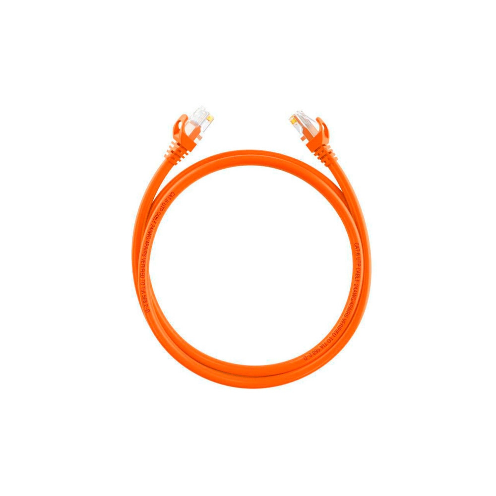 fastrax_116121_6a553b36332e3.jpg PATCH CORD UTP RJ45 HIKVSION CAT6 3 MTS NARANJA 24AWG DS-1NP6UEC0 - Imagen 1