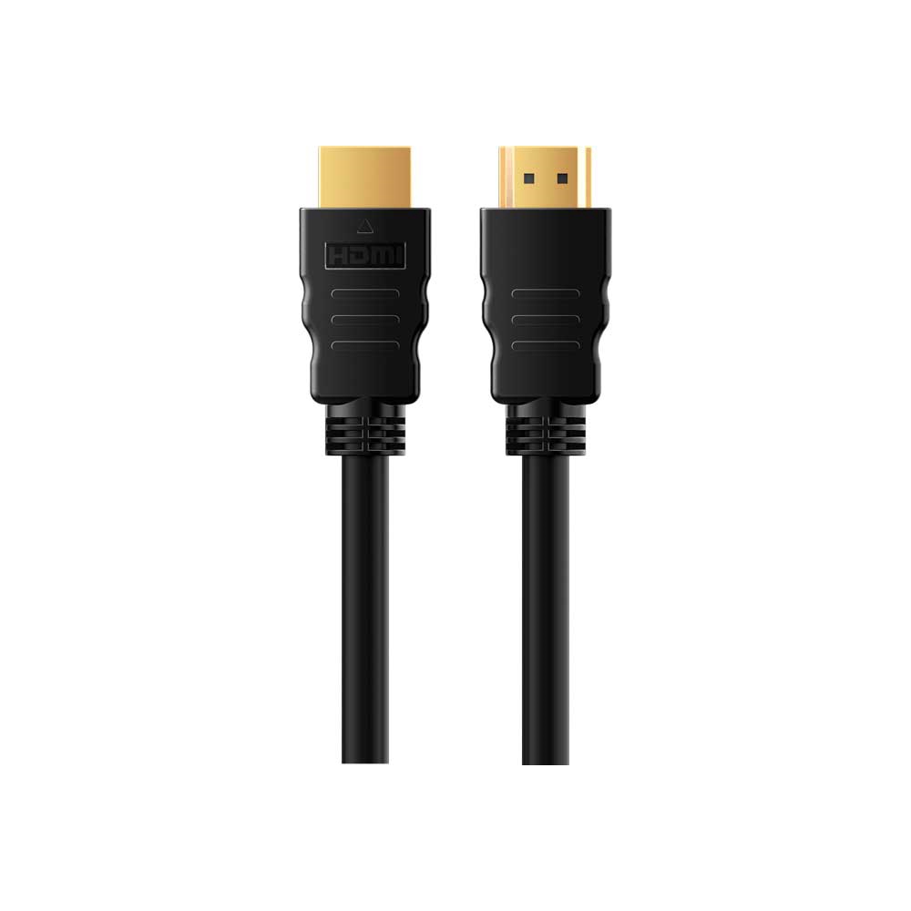 fastrax_120920_6a6d3b11a57ef.jpg CABLE HDMI M/M 1.8M FTX AV540-HE2GCS-1.8 4K/60HZ/2K/144HZ NEGRO - Imagen 1