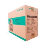 GABINETE KIT FTX255 C/FUENTE 500W MOUSE+TECL+SPK+LAT FRON TRANSP MATX/MITX - Imagen 4