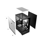 GABINETE GAMER FTXMYCQ03 LATERAL FRONTAL TRANSPARENTE MATX/MITX NEGRO - Imagen 6