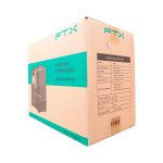 GABINETE GAMER FTXMYCQ03 LATERAL FRONTAL TRANSPARENTE MATX/MITX NEGRO - Imagen 7