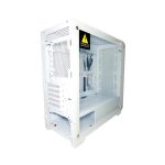 GABINETE GAMER FTX-702WH VIDRIO TEMPLADO MATX/MITX BLANCO - Imagen 4
