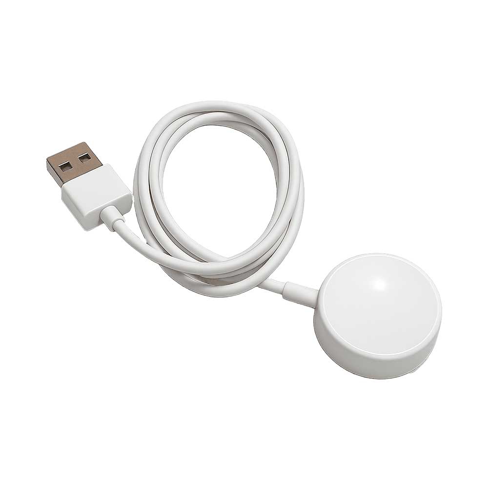 fastrax_121507_6a6d3b7922a9f.jpg CABLE CARGADOR SMARTWATCH FTX WIRELESS BLANCO PARA A10P/ A9C/ AM15/ AM12/ AM32/ F25/ F39P - Imagen 1