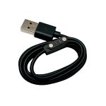 CABLE CARGADOR SMARTWATCH FTX 2 PINES NEGRO PARA R24/ R20/ F24 60CM