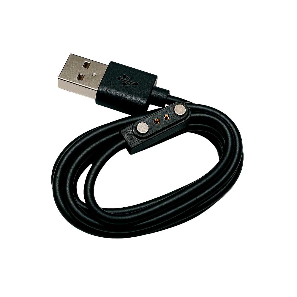 fastrax_121514_6a6d3b7b5cef0.jpg CABLE CARGADOR SMARTWATCH FTX 2 PINES NEGRO PARA R24/ R20/ F24 60CM - Imagen 1