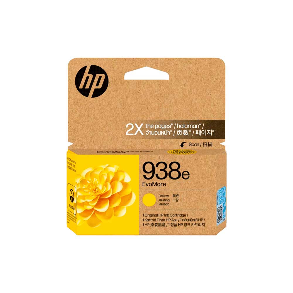 fastrax_121682_6a5646c39ecd2.jpg TINTA HP 938E AMARILLO EVOMORE 4S6Y1PL 20ML - Imagen 1