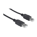 CABLE USB PRINTER 333368 1.8MTS USB A MACHO/ B MACHO 480 MBPS NEGRO BOLSA - Imagen 6