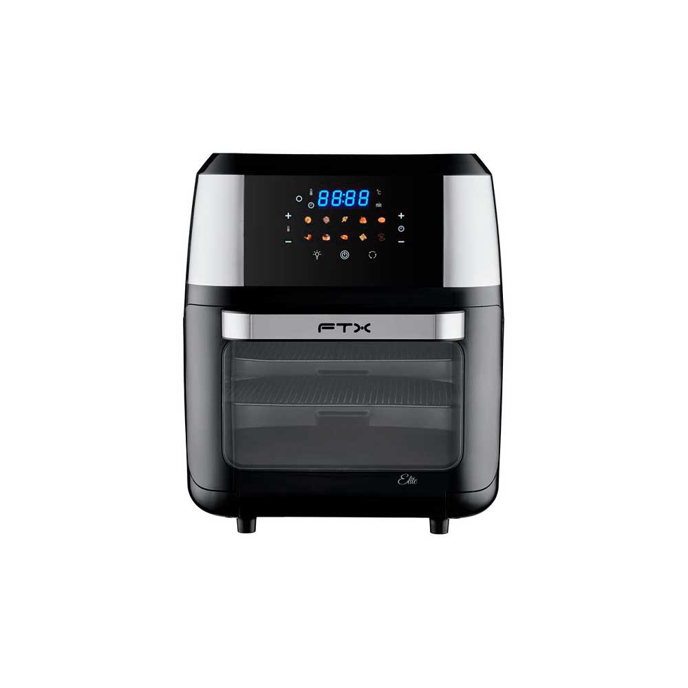 fastrax_124010_6a6d3bf2d6a52.jpg FREIDORA SIN ACEITE FTX AF2-12V1 ELITE 12L 1800W 220V NEGRO DIGITAL - Imagen 1