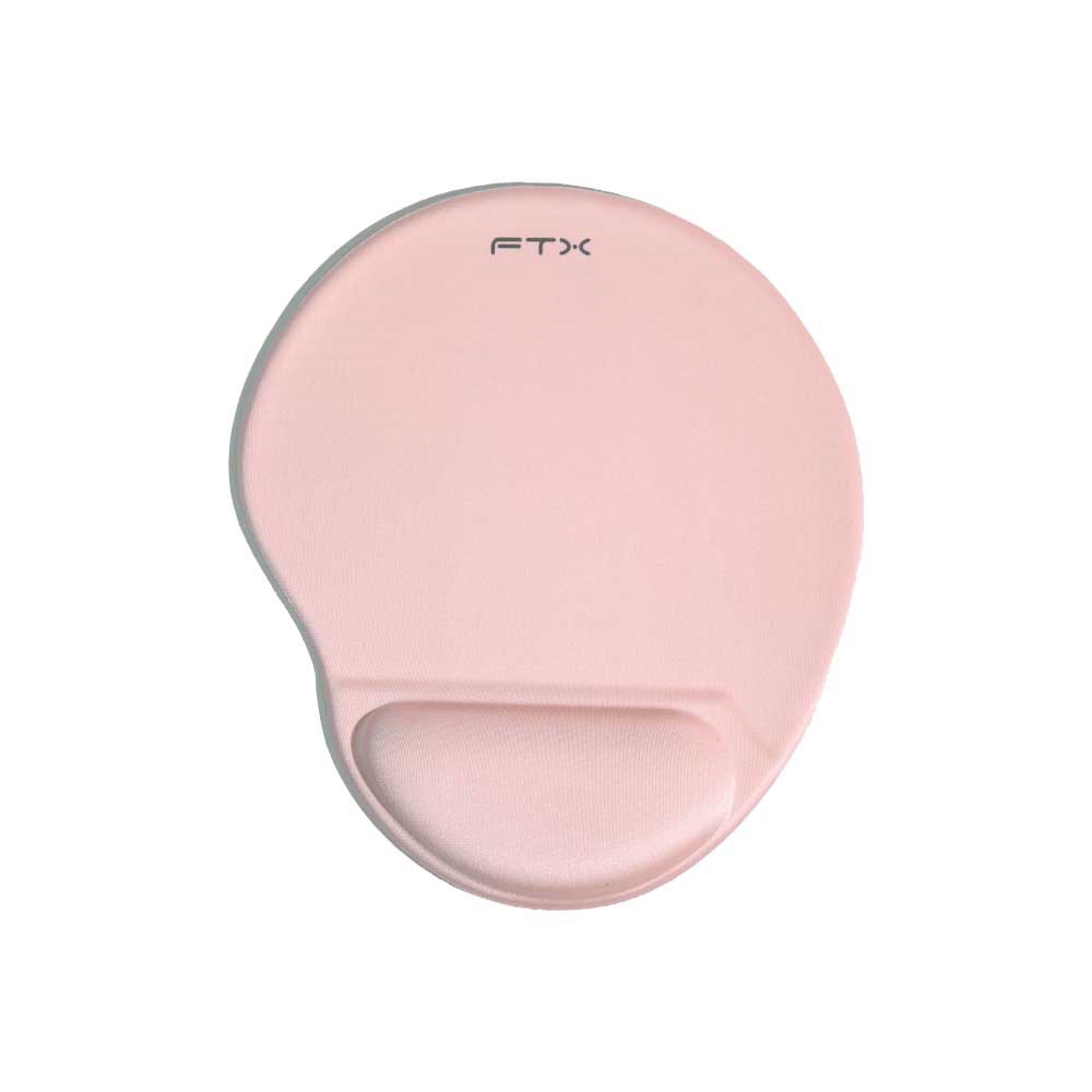 fastrax_124317_6a6d3bf8eb098.jpg MOUSE PAD FTXMPG01-PK 31X27CM CON APOYO DE MUÑECA EN GEL ROSA - Imagen 1