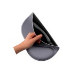 MOUSE PAD FTXMPG01-GN 31X27CM CON APOYO DE MUÑECA EN GEL GRIS - Imagen 3