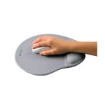 MOUSE PAD FTXMPG01-GN 31X27CM CON APOYO DE MUÑECA EN GEL GRIS - Imagen 4