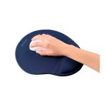 MOUSE PAD FTXMPG01-BL 31X27CM CON APOYO DE MUÑECA EN GEL AZUL - Imagen 4