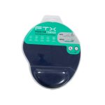 MOUSE PAD FTXMPG01-BL 31X27CM CON APOYO DE MUÑECA EN GEL AZUL - Imagen 5