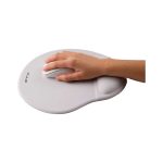 MOUSE PAD FTXMPG01-BG 31X27CM  CON APOYO DE MUÑECA EN GEL BEIGE - Imagen 4