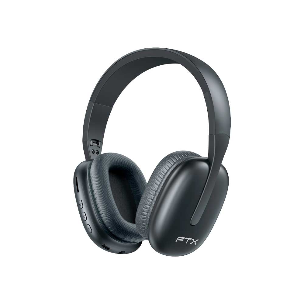 fastrax_124768_6a6d3c649c5db.jpg AURICULAR CON MICROFONO FTX H10-BK NEGRO - Imagen 1