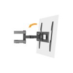 SOPORTE PARA TV FTX FTX80-466A 37" A 86" 60KG ART/INC5°/GIRO60°/NEGRO - Imagen 2