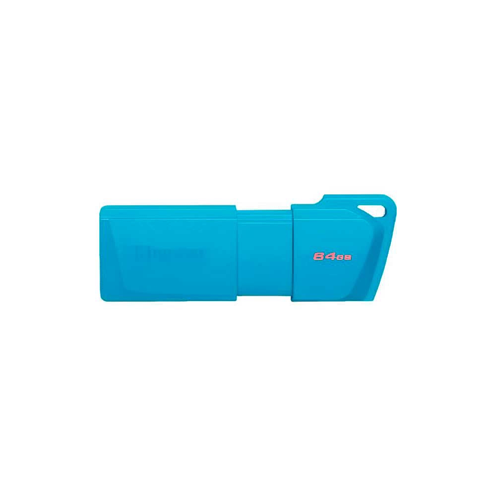 fastrax_127585_6a565551d5155.jpg PENDRIVE KINGSTON DATATRAVELER EXODIA M 64GB KC-U2L64-7LB USB-A AZUL - Imagen 1
