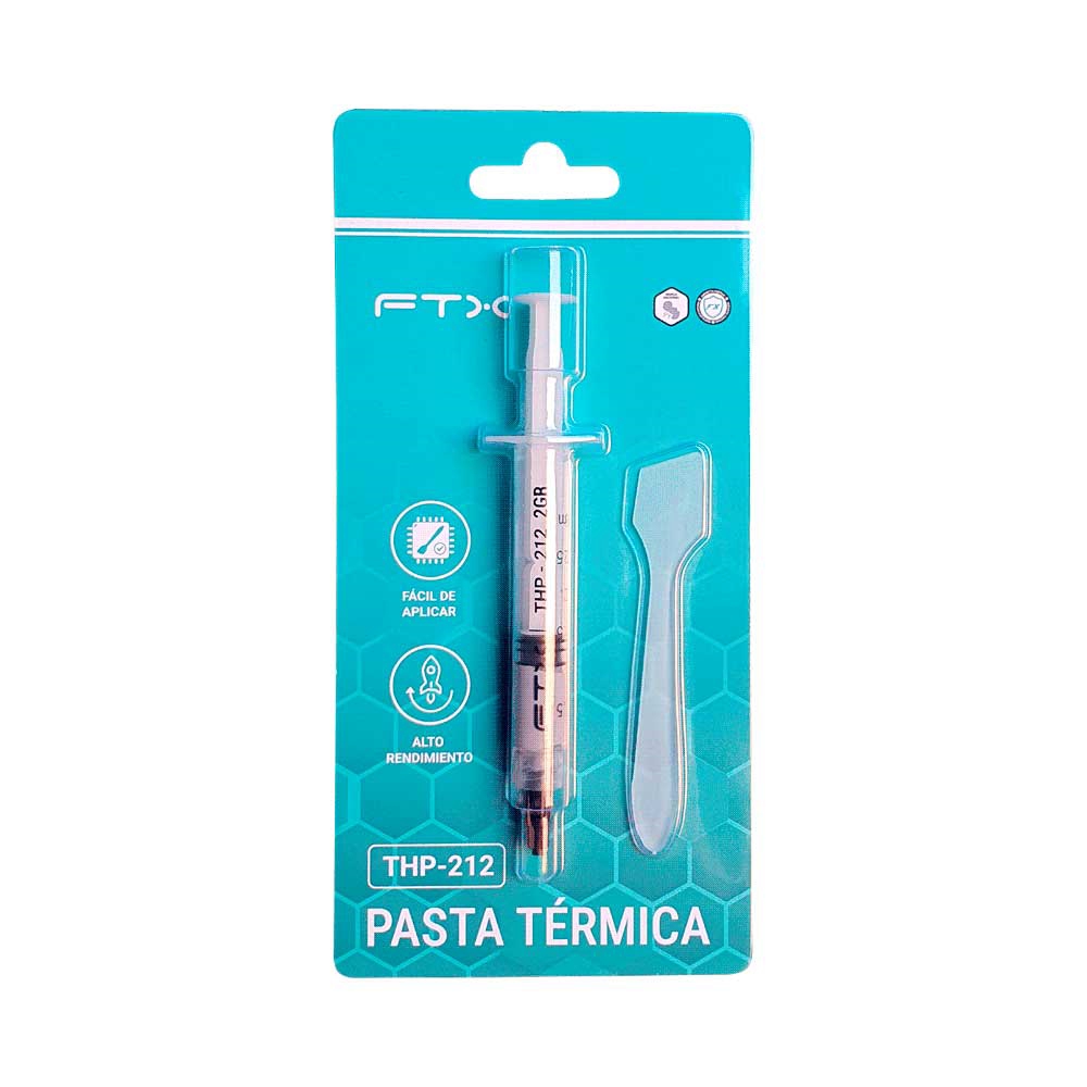 fastrax_129350_6a6d12a21bdb7.jpg PASTA TERMICA FTX 2 GR 1.2 W/M.K THP-212 - Imagen 1