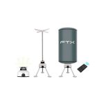 SECARROPAS Y ESTUFA COLGANTE FTX  2 EN 1 1200W 220V 15 KG GRIS CD2-12 - Imagen 3
