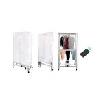 SECARROPAS PLEGABLE FTX 1500W 220V 20KG CON RUEDAS BLANCO CD2-15 - Imagen 4