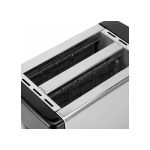 TOSTADORA FTX 2 PANES 750W 220V NEGRO ACERO INOX TSR2-75 - Imagen 2
